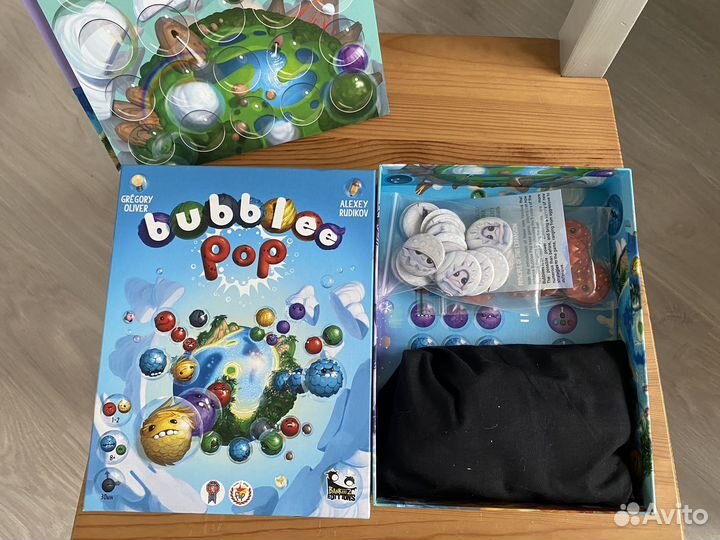 Настольная игра. Bubblee Pop