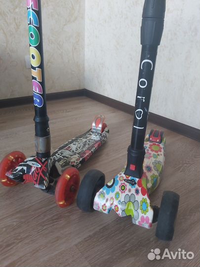 Самокаты детские трехколесные
