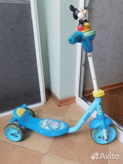 Самокат детский трехколесный