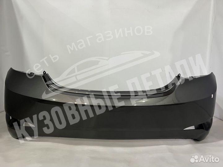 Бампер задний Hyundai Solaris седан 14-17 в цвет