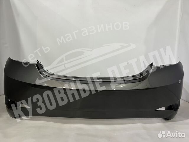 Бампер задний Hyundai Solaris седан 14-17 в цвет