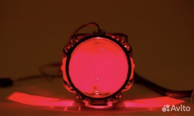 Подсветка линзы LED devil eyes