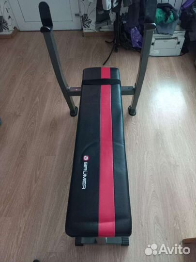 Скамья для жима лежа со штангой