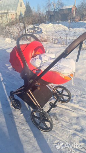 Автолюлька cybex cloud q с базой изофикс