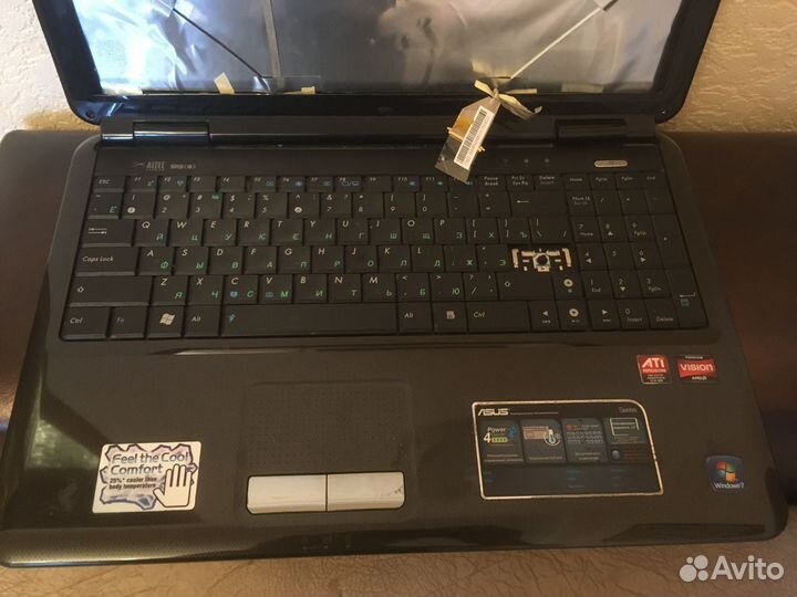 Корпус asus K50AB, K50AD, K50AF, K50ID, K50IJ