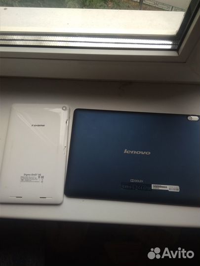 Планшет Lenovo TAB A10 и digma D-Plane 7