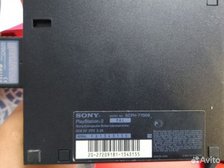 Игровая консоль Sony PS2