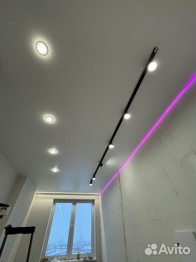 Натяжные потолки