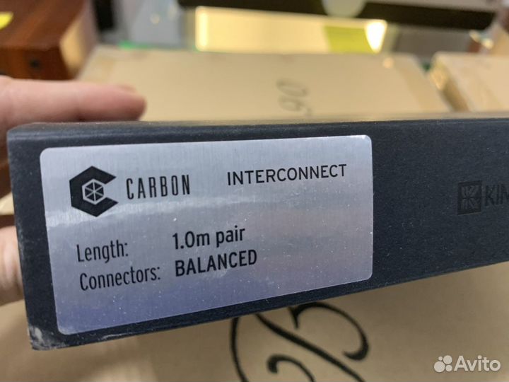 Межблочный кабель kimber kable carbon