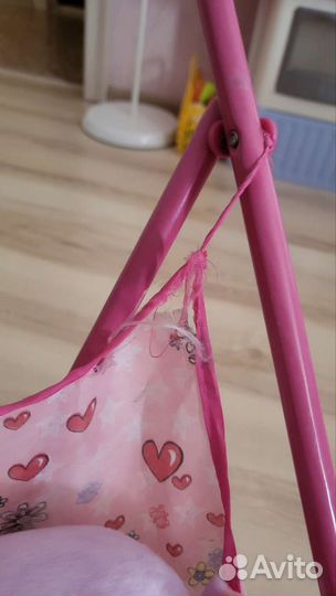 Коляска с мягкой куклой