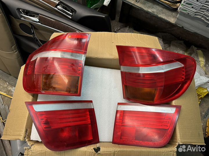 Задние фонари BMW X5 E70 до рестайлинг