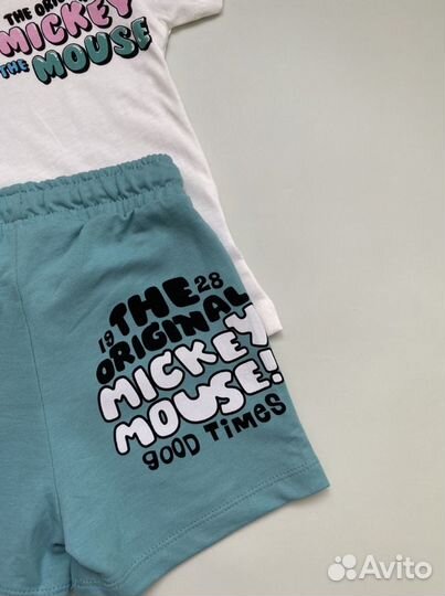 Костюм с футболкой на мальчика зара 1-5 лет