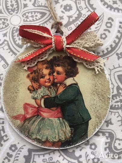 Елочные игрушки Винтажные