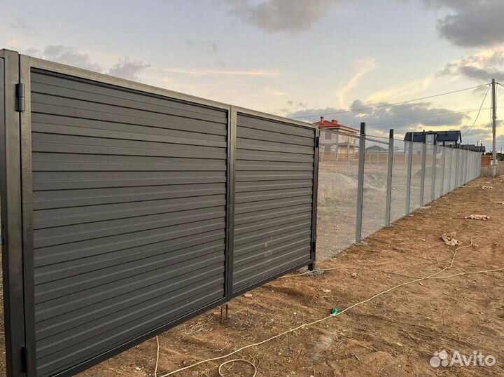 Заборы, ворота, установка заборов и ворот