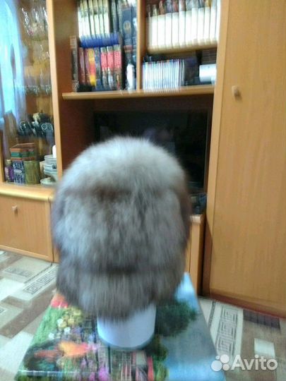 Шапка - ушанка меховая (песцовая)