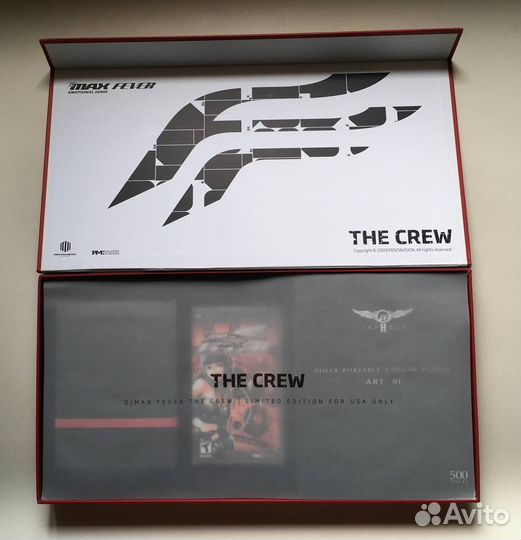 DJ Max Fever The Crew Limited Edition PSP редкость