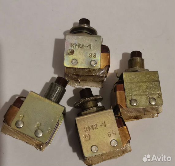 Радиодетали СССР Переключатели км2-1