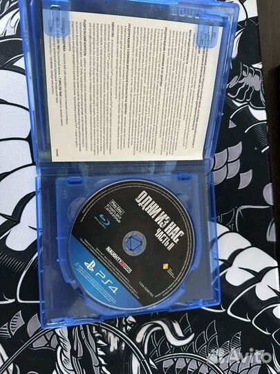 Одни из нас 2 диск для ps4 ps5