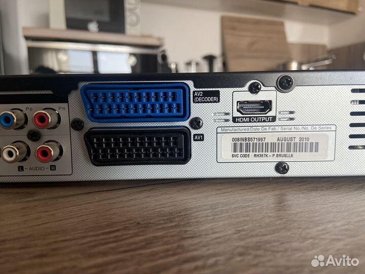 Dvd hdd рекордер lg hdrk888