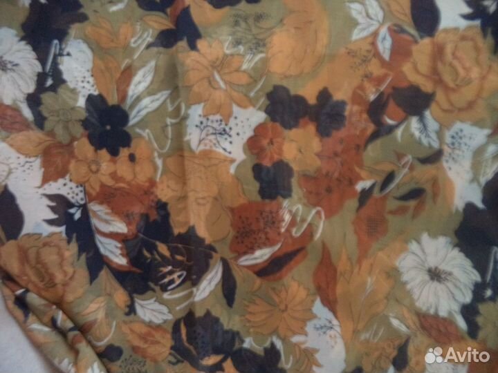 Отрезы ткани шифон