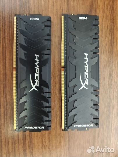 Оперативная память ddr4 16gb 2х8gb