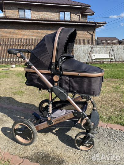 Коляска 2 в 1 wisesonle