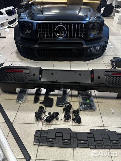 Mercedes benz w463 обвес в w464 Brabus
