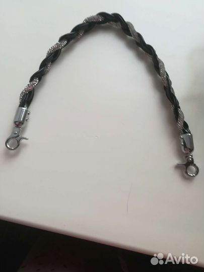 Ручка для сумочки со стразами