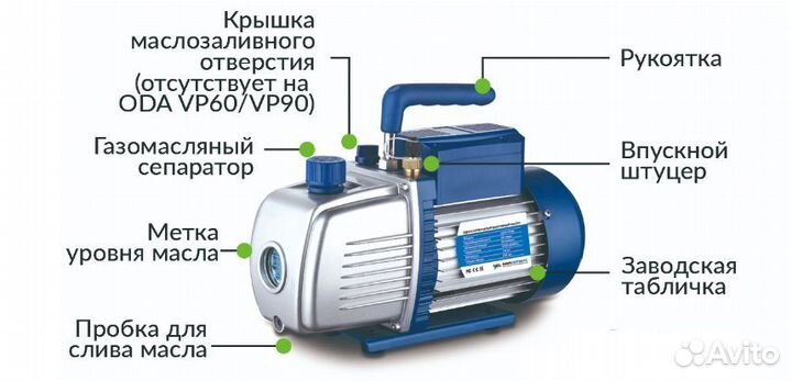 Вакуумный насос для кондиционеров