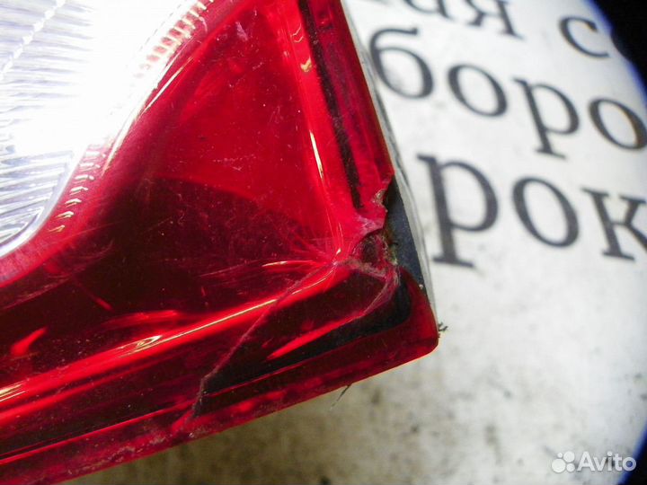 Фонарь задний внутренний правый Nissan Qashqai+2
