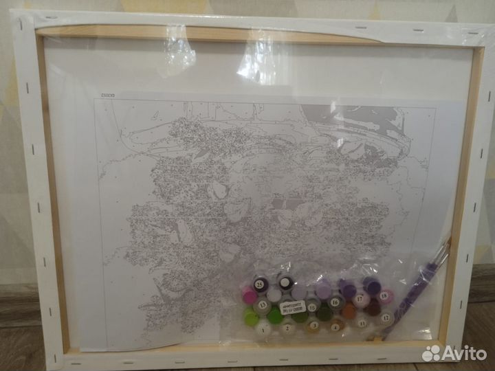 Картина по номерам новая