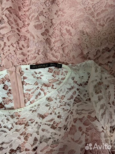Платье love republic 42 розовое