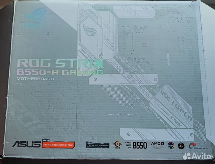 Asus rog strix b550-a gaming + Ryzen 5 5600g