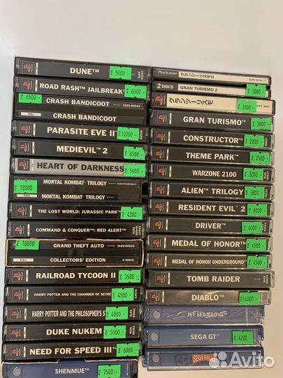 Лицензионные игры для PlayStation 1