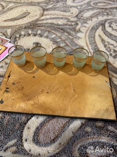 Рюмки СССР набор 5 шт