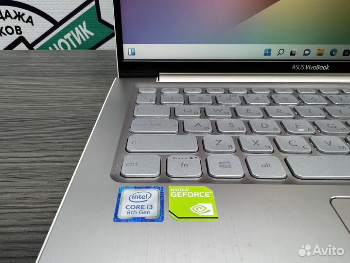 Идеал игровой ультрабук Asus i3-8130 MX150 SSD iPS