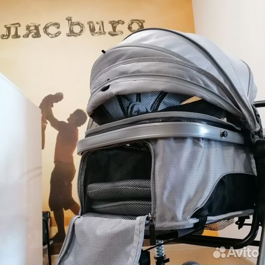 Коляска трансформер 2в1 и 3в1 Luxmom