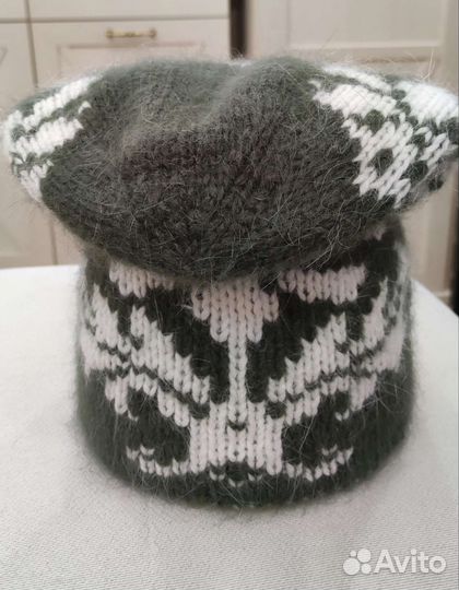 Шапка женская пух норки