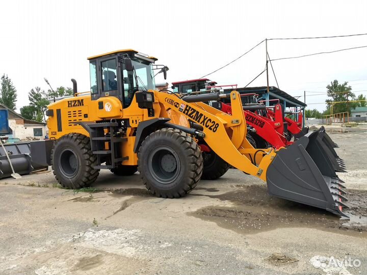 Фронтальный погрузчик HZM XC28, 2024
