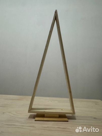 Деревянная основа для декоративной елочки. Новая