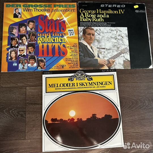 Пластинки импортные LP