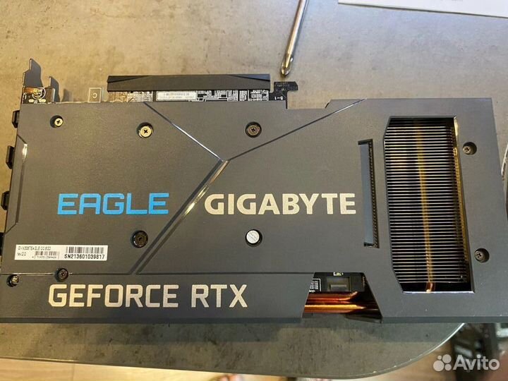 Видеокарта gigabyte RTX 3060 Ti eagle OC 8GB