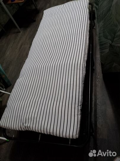 Раскладушка с матрасом IKEA