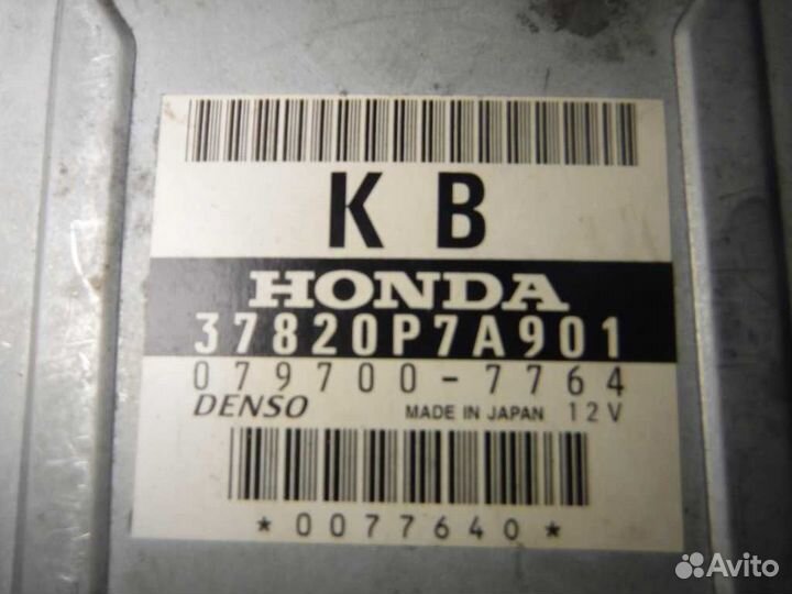 Блок EFI honda D13B logo GA3 37820P7A901