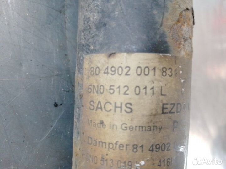 Амортизатор задний Volkswagen Tiguan 2007-2011 2.0