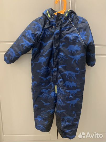 Зимний детский комбинезон 92