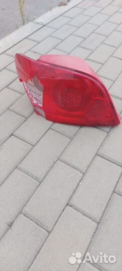 Фара задняя левая peugeot 307