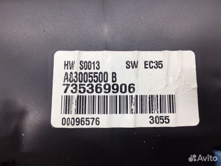 Блок управления печки/климат-контроля Fiat Panda