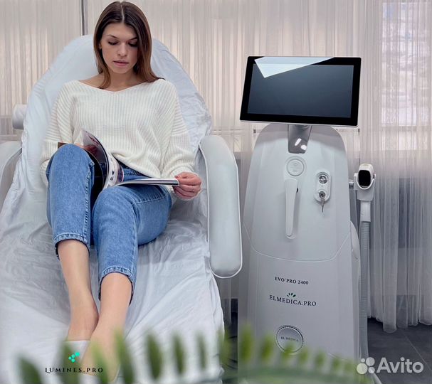 Диодный лазер для эпиляции Лю'Минес MaxOne 1200вт