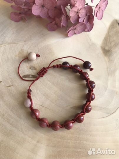 Браслет шамбала из натуральных камней